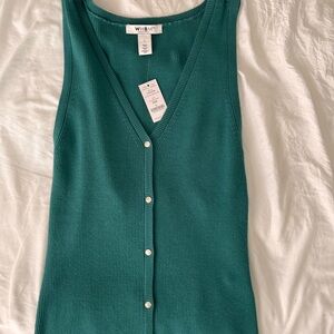 New with tags- White house Black market sleveless top